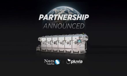 Navis TubeTex Partners with Pluvia to deliver expanded sales and support for continuous washing and bleaching applications
