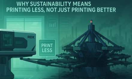 Why sustainability means printing less, not just printing better