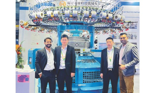 HONGJUN Knitting Machines arrive in India with Mansha International