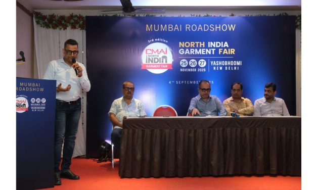 CMAI hosted a Roadshow in Mumbai for the 3rd NIGF to be held from November 25 to 27, 2025