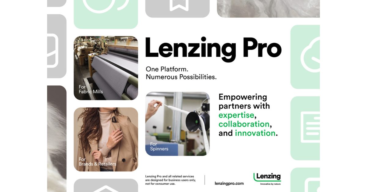 Lenzing Lenzing introduces “Lenzing Pro”: A digital platform servicing partners ...