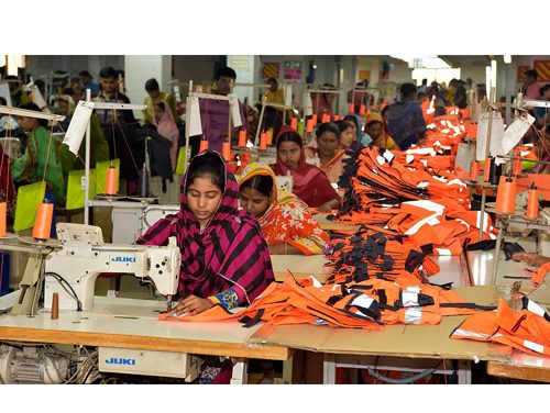 Bangladesh RMG export down in November 2025