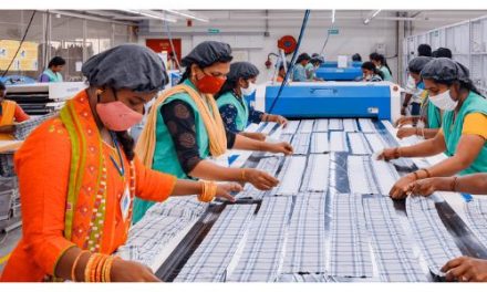 Indian textile and apparel exports registering a CAGR of 8.2%