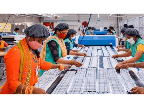 Indian textile and apparel exports registering a CAGR of 8.2%