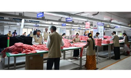 India‘s textile and apparel exports declined by -2.22% in FY 26