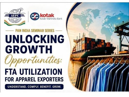 AEPC Organises FTA Seminar in Tiruppur to Unlock New Growth Opportunities