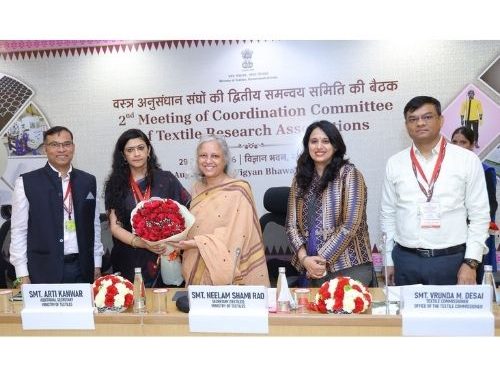 Ministry of Textiles convenes 2nd coordination committee meeting of textile research associations
