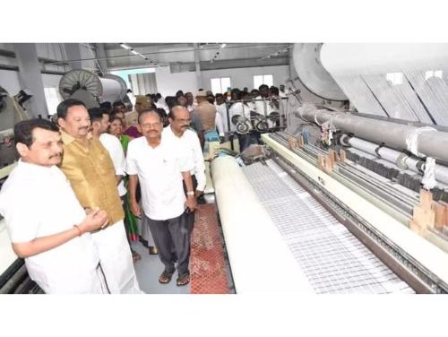 Two mini-textile parks inaugurated in Karur, Tamil Nadu