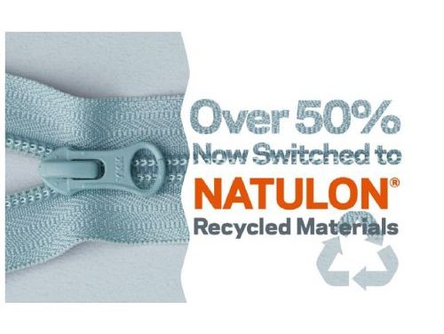 NATULON® Zippers surpass half of YKK’s global zipper sales volume